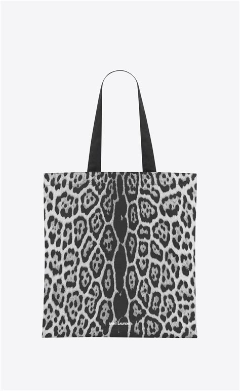 ysl tote leopard bag|YSL cheetah bag.